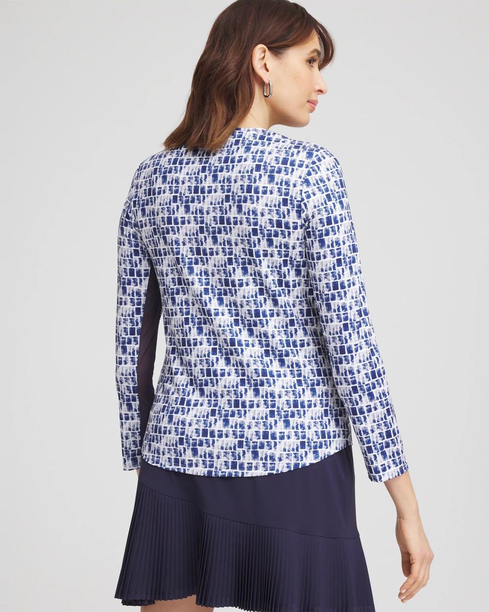 Zenergy® UPF Tile Long Sleeve Top | Chico's